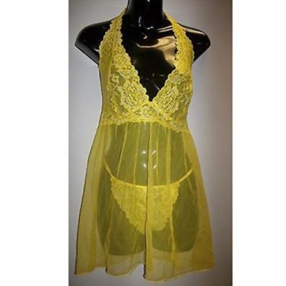New  Never Worn Victoria Secret Two Piece Babydoll